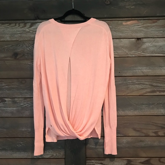 NWOT Lululemon open back sweater - Picture 2 of 5